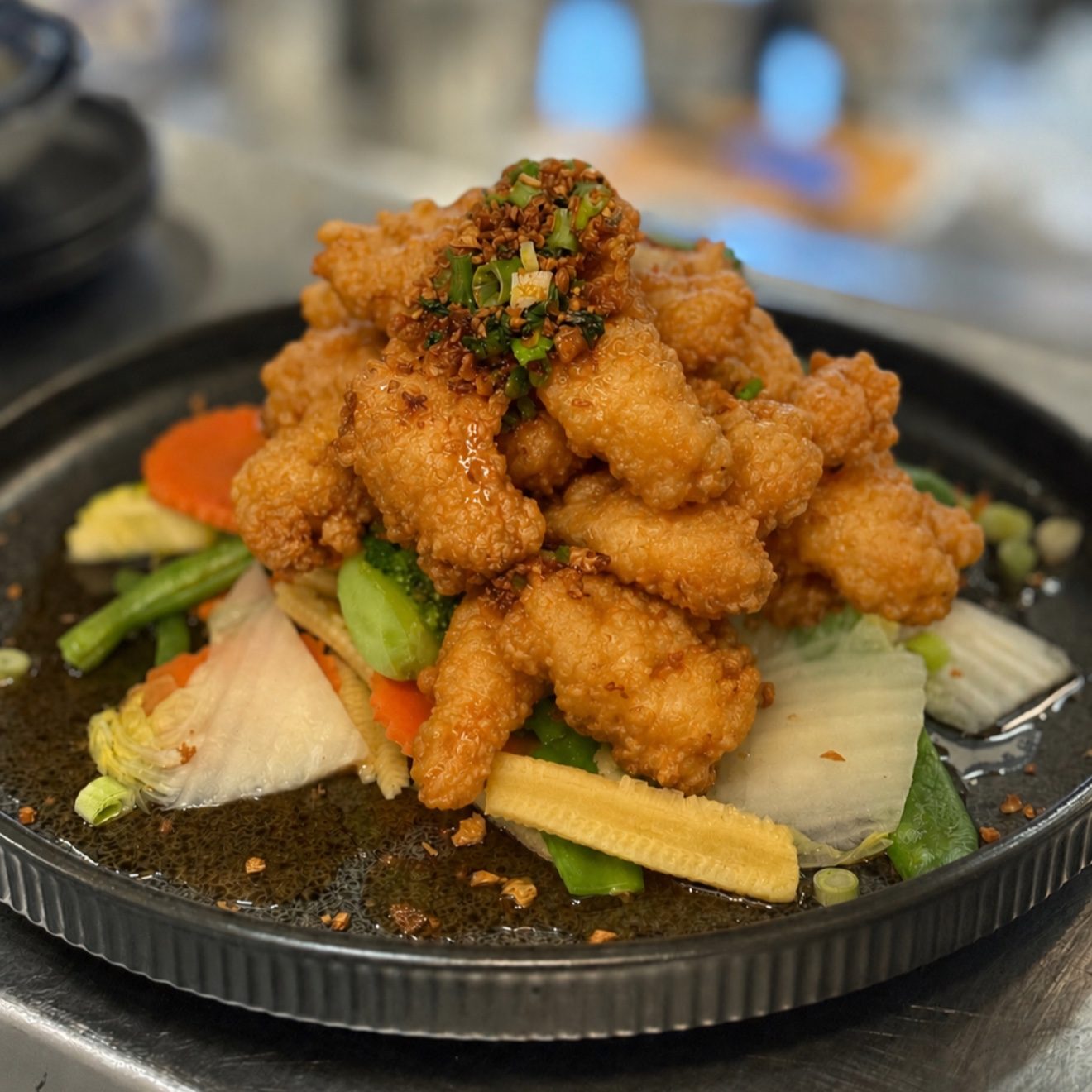 Honey Chicken.