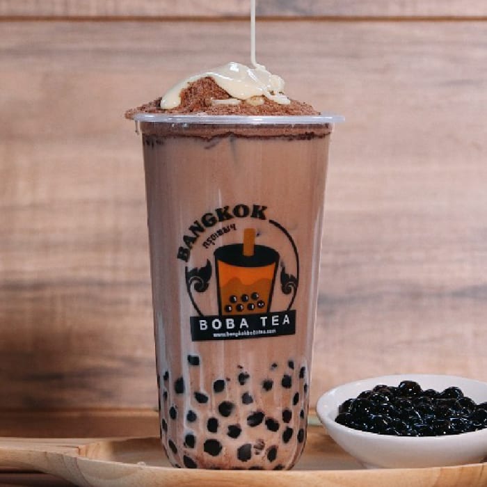 Ovaltine Volcano Milk.