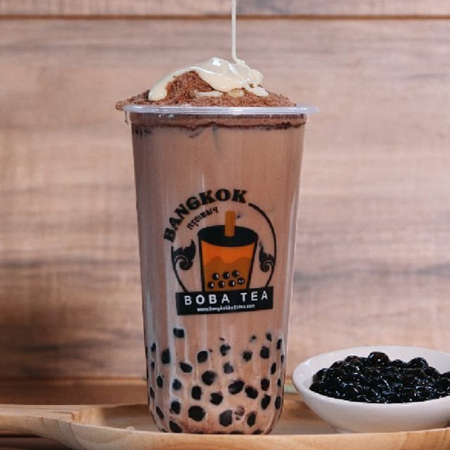 Ovaltine Volcano Milk.