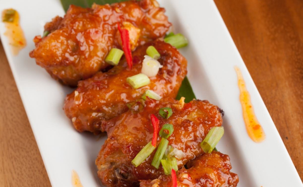 Sweet Chili Wings.