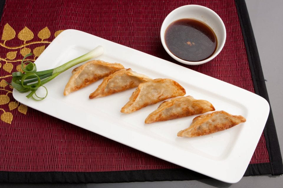 Gyoza Dumplings.