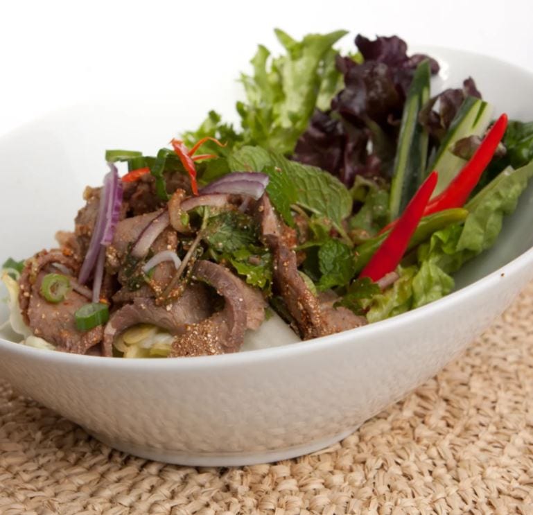 Num Tok (Steak Salad).