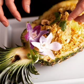 Tropical Fried Rice with Shrimp