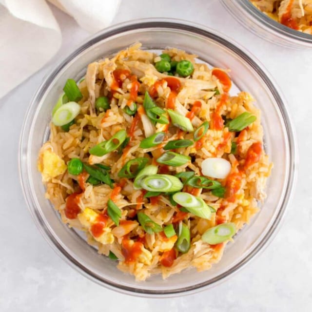 Sriracha Fried Rice.