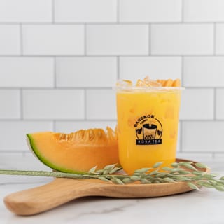 Cantaloupe Milk Tea