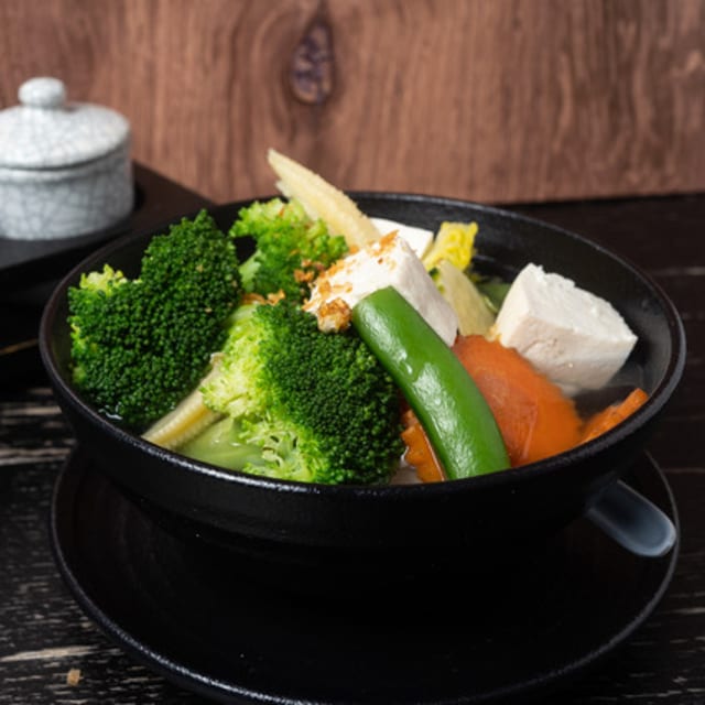 Veggie Tofu Soup (Clear Soup).