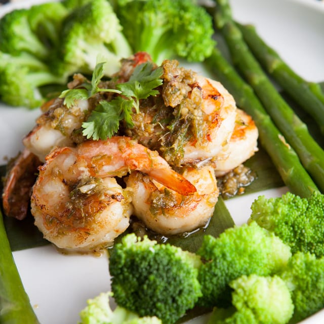 Thai Shrimp Scampi.