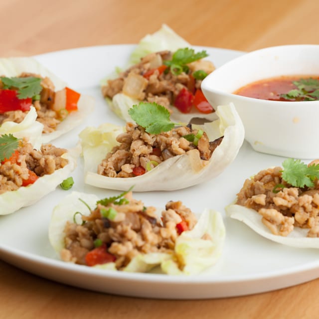 Thai Lettuce Wrap.