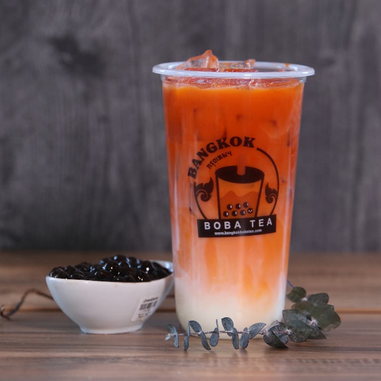 Refreshing Thai Tea and Boba Delights