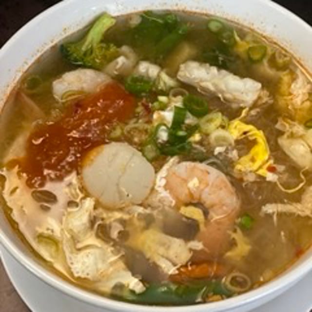 Sukiyaki Seafood.