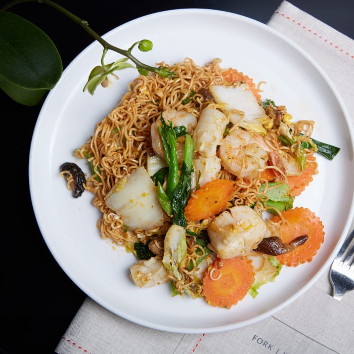 Spicy Ramen Noodle Chicken.