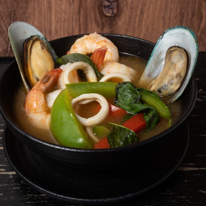 Poh-Tak (Clear Spicy Soup).