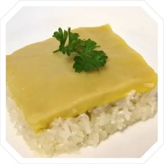 95a. Sticky Rice with Thai Custard